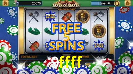 Bônus após cadastro na 9ffff